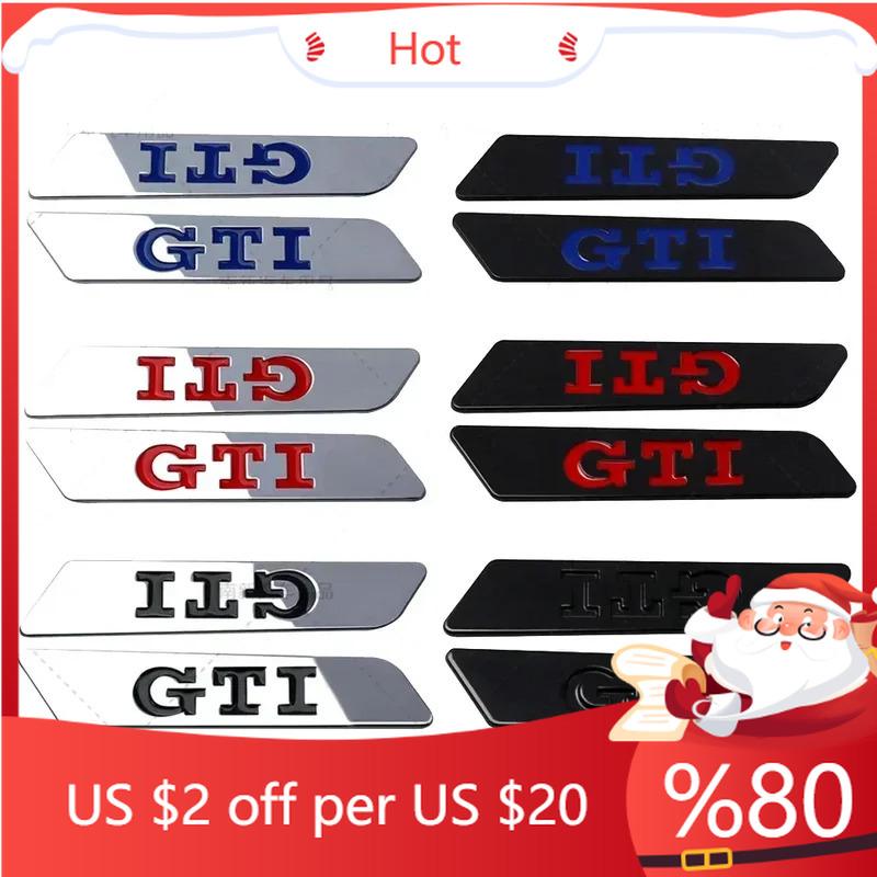 2026 Новый Для VW VOLKSWAGEN Для Volkswagen GTI MK5 Passat Polo Golf 3 Jetta Tiguan Beetle Touran металлический боковой значок автомобиля крыло грязезащиты b