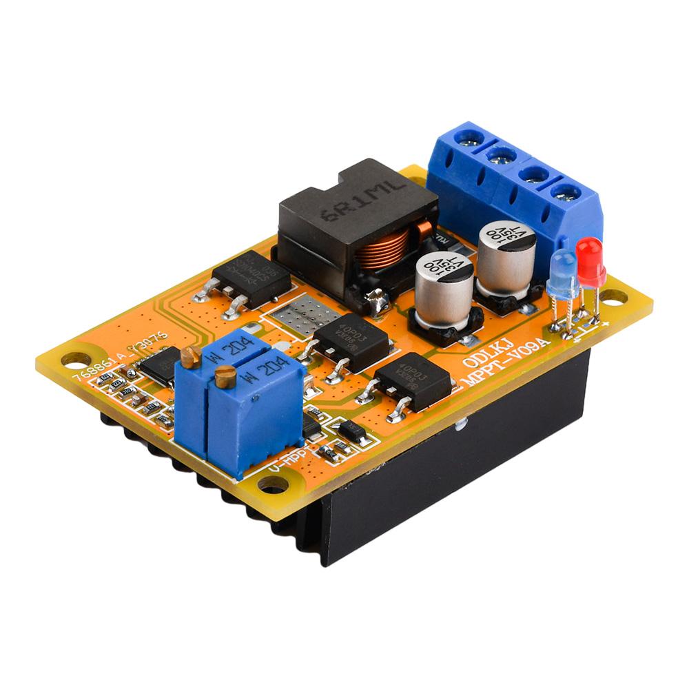 6A MPPT Solar Panel Regulator Controller Solar Charging Control Panel Battery Charging 4.2-28V Adjustable CC CV Auto Switch