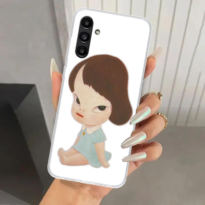 Y-Yoshitomo Nara Phone Case for Samsung Galaxy A17 A16 A37 A26 A36 A57 A56 A15 A25 A35 A55 A14 A24 A34 A54 A13 A23 A33 A53 Galax