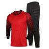 Long Sleeve Padded Goalkeeper Jersey Set for Adults and Kids