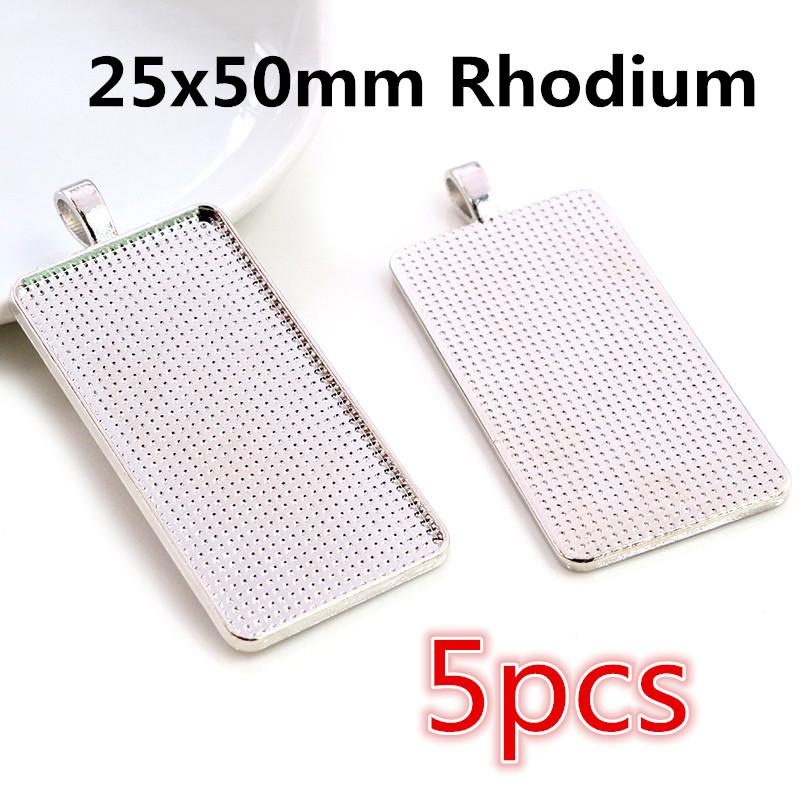Горячие Продажи 10x25/10x50/25x50мм Прямоугольные Заготовки для Камеи, Основы для Подвесок-Кабошонов Для Изготовления Ювелирных Изделий Аксессуары Расходные Материалы