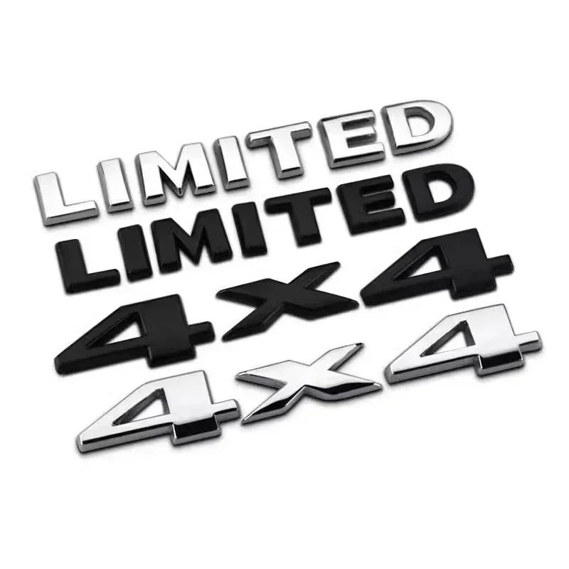3D Металлические Наклейки-Шильдики на Багажник Автомобиля Для 4X4 Limited Буквы Эмблема Логотип