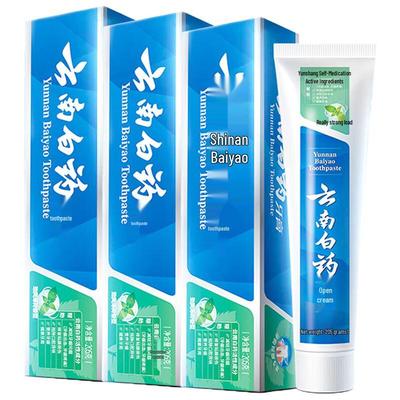 Зубная паста Yunnan Baiyao с освежающей мятой 205 г (3-Pack)