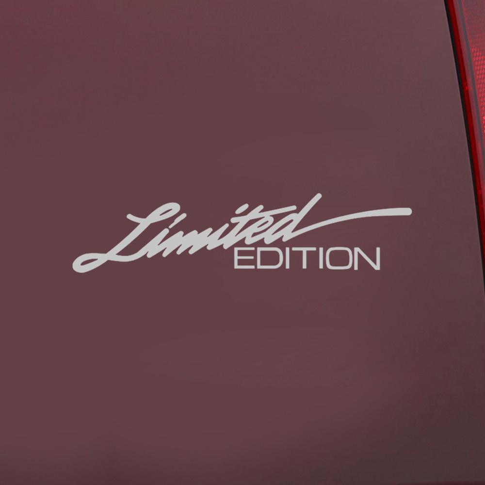 1 шт. Универсальные автомобильные наклейки ОГРАНИЧЕННОГО ТИРА, наклейки для декора окон автомобиля, эмблема кузова автомобиля, аксессуары для внешнего стайлинга автомобиля