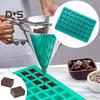 Cake Mold Non Sticky Baking Tool 40 Cavities Square Baking Silicone Mold Caramel Hard Candy Truffle Chocolate Mould Kitchen Supplies