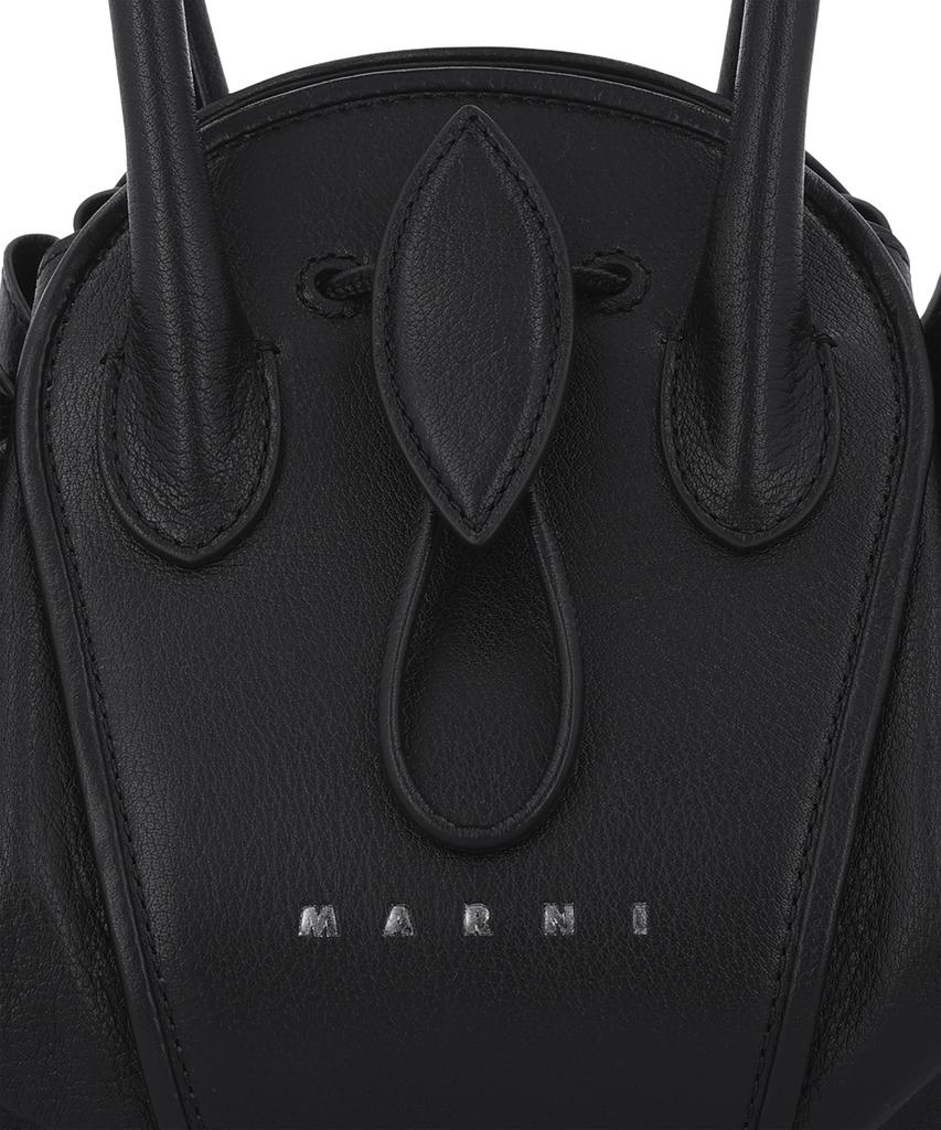 Marni Tulipia Small Shoulder Bag - Black / Sbmp0223A0P871000N99