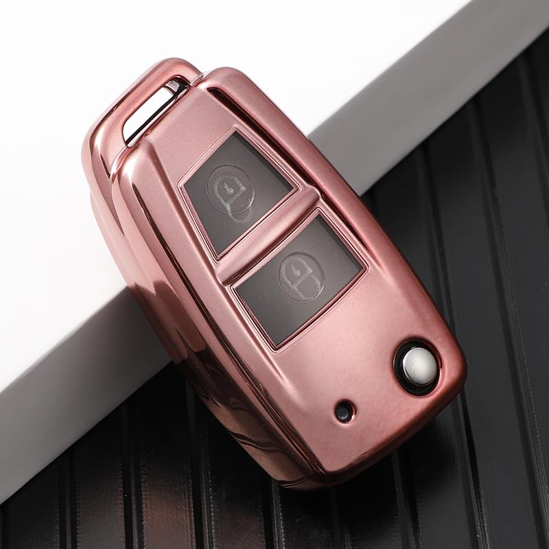 Soft TPU Car Key Case Cover Shell Sleeve Protector Holder for DongFeng AEOLUS FORTHING Fengon Key Rings Keychain Bag Factory