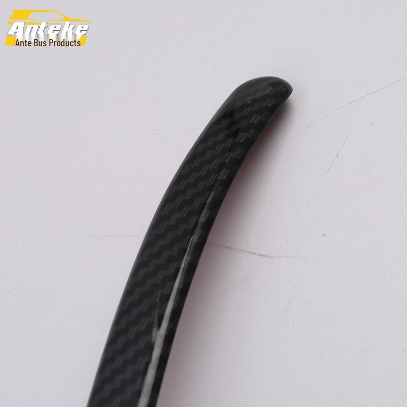 14-18 Front Bumper Bright Trim: Anti-Scratch, Center Grille Lip Sticker Mod