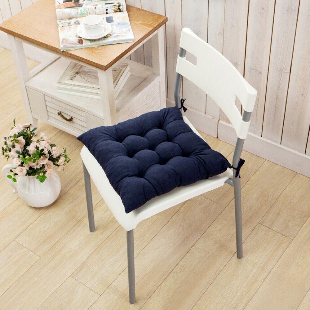 Non-slip Washable Tie On Removable Indoor Outdoor Chair Pad Home Decoration Chair Cushions Seat Pad