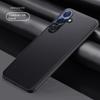 Чехол для Samsung Galaxy S25 25 Plus S25 Ultra, кожаный, с металлическим кольцом для камеры, встроенной воздушной подушкой, защита от падений, отпечатков пальцев