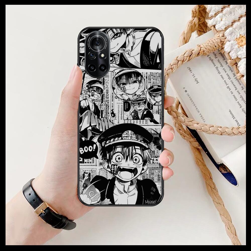 Чехол для телефона в стиле аниме «Hanako-Kun» для Huawei Honor 20 10 9 8A 7 5T X Pro Lite 5G, черный, чехол для футляра Hoesjes Comic F