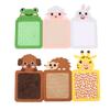 6 Pcs Sensory Mats for Autistic Children Textured Playful Learning Toys Cute Animals Sensory Tiles F