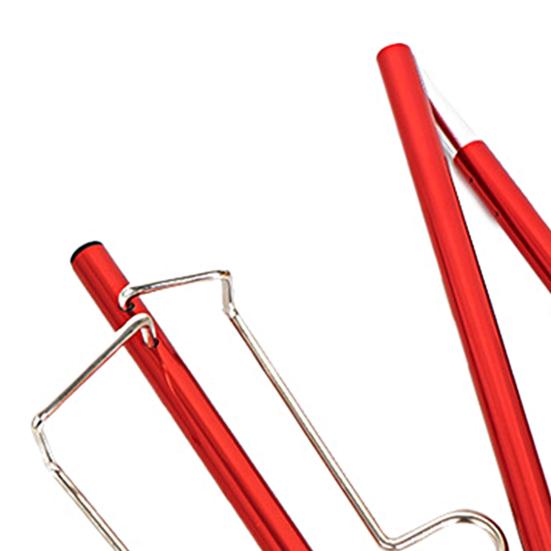 Держатель для светильника Двойные крючки Настольные регулируемые складные портативные подвесные светильники Алюминиевый сплав Высокая твердость Вешалка для кемпинговой лампы на открытом воздухе