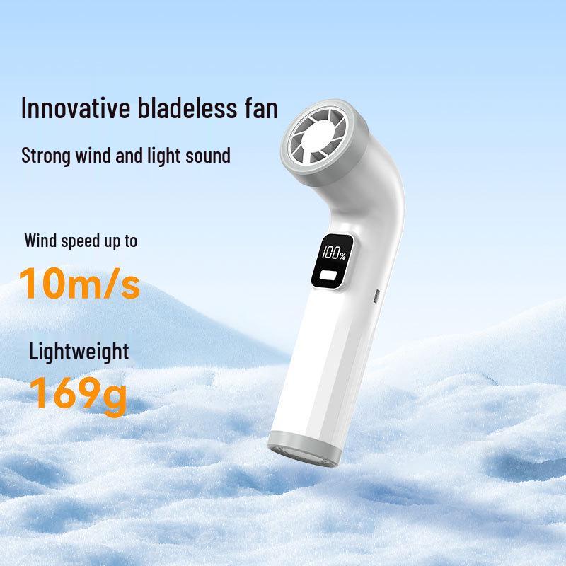 2026 Handheld Portable Fan with Digital Display - High-Speed, Compact Design for Outdoor Use