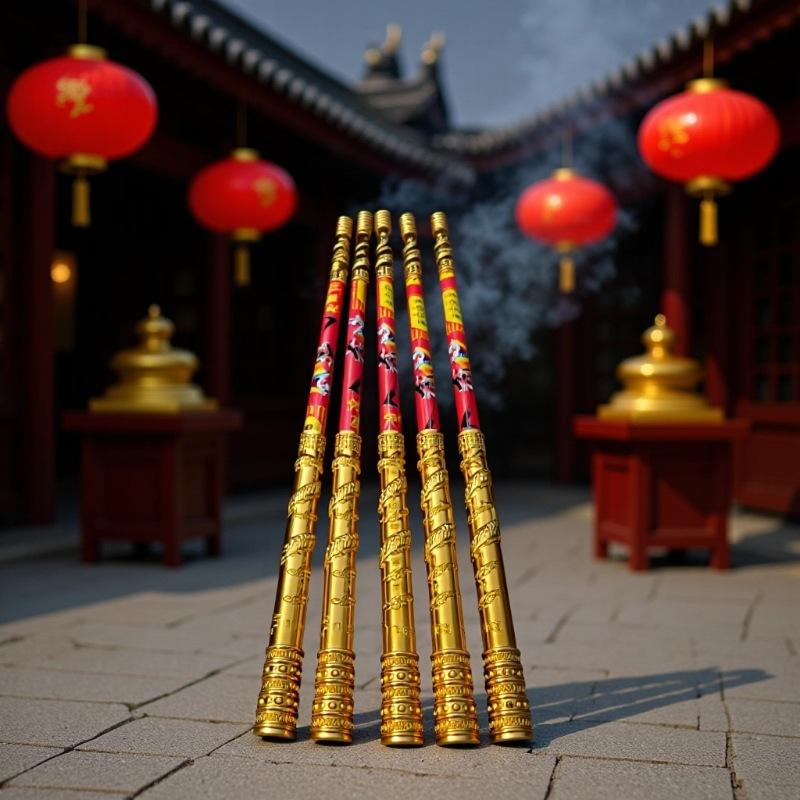 2 шт. Хэллоуин Реквизит Косплей Золотой Укун Руйи Цзиньгу Банг, для Укуна Дубинки Палки, ПУ Пена Ролевая Игра Рождество Дни Рождения Подарки (Дубина)