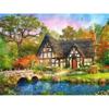 DIY Diamond Painting Beautiful House Cross Stitch Kit Mosaic Art Diamond Painting Full Circle Diamond Home Decoration