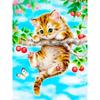 Diamond Embroidery Cat Full Set Diamond Painting Animal Pictures Of Rhinestones Full Round Crystal