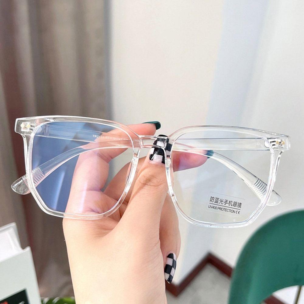 Портативные прочные очки большого размера, компьютерные очки, ультралегкая оправа, очки с защитой от синего света
