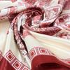High-quality Luxurious Silk Scarves Headband Scarfs Neck Scarf For Women Chain Silk Scarf Women's Decorative Shawl