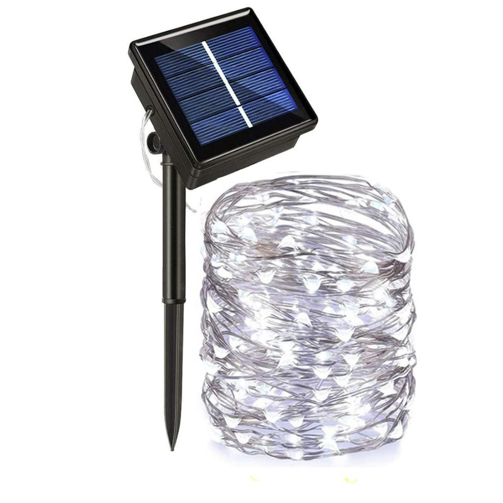 LED Solar Light Outdoor Lamp String Lights for Holiday Christmas Party Waterproof Fairy Lights Garden Garland Lantern