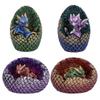 Dragon Statue Dragon Egg Resin Decor Dragon Figurines Sparkling Collectible Figurines Gift For Boys And Men