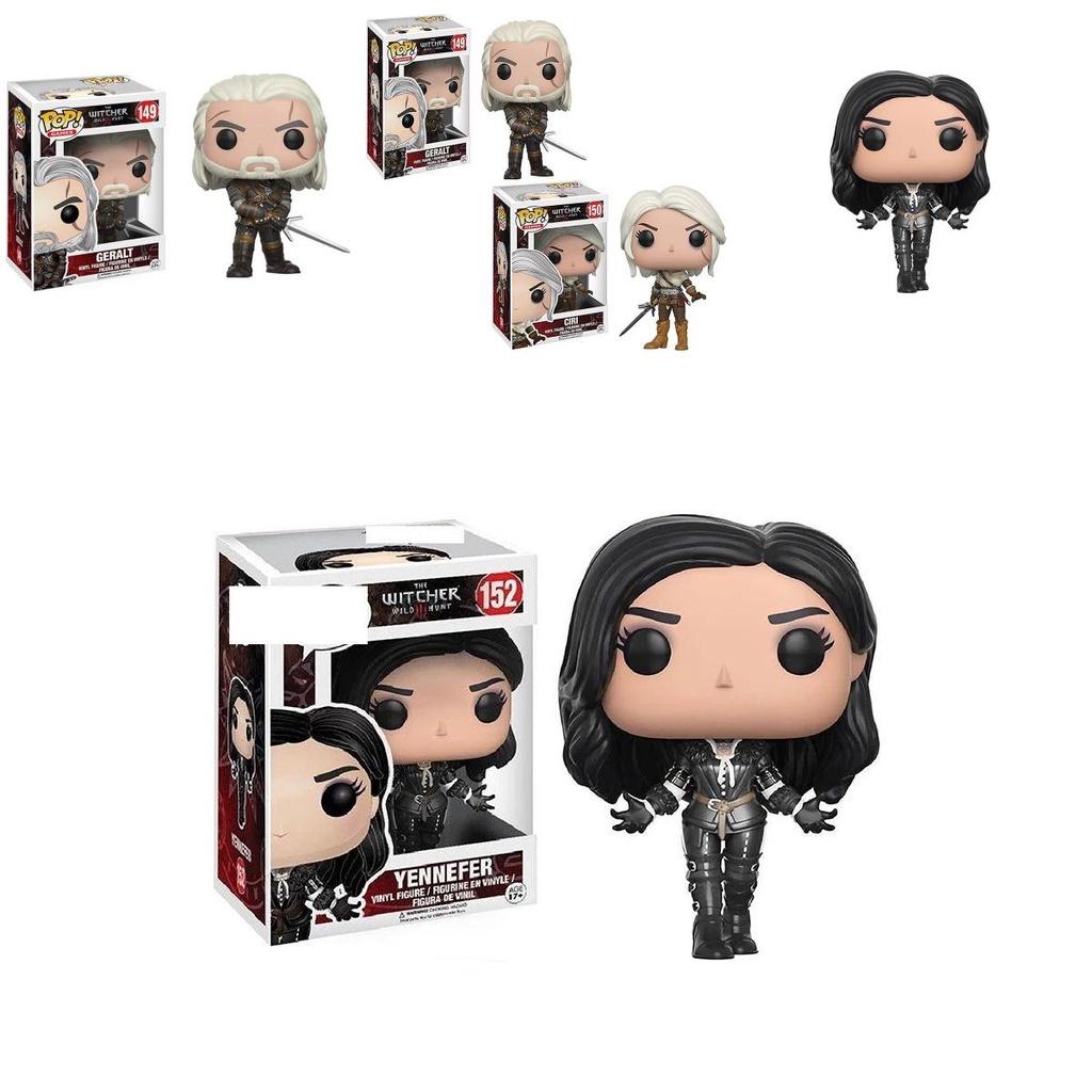 Ведьмак 3 Дикая Охота Funko Pop Цири Геральт Йеннифэр Мини Фигурка Кукла Игрушка Дети С Коробкой