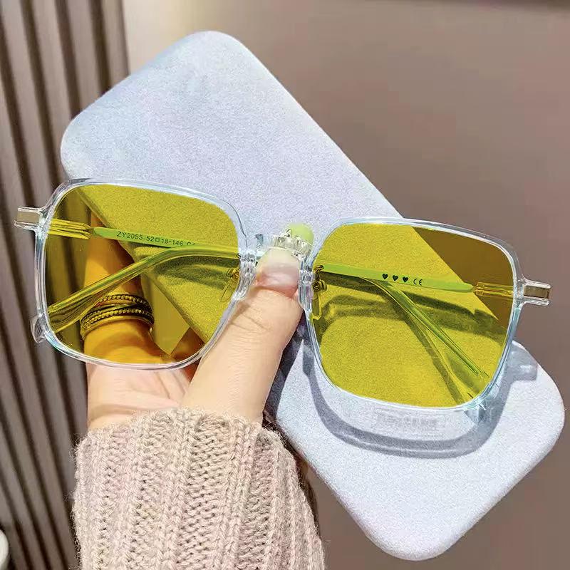 Модные популярные оверсайз очки для ночного видения при близорукости для женщин и мужчин, дневные и ночные, для ближнего зрения, улучшающие видимость при вождении ночью