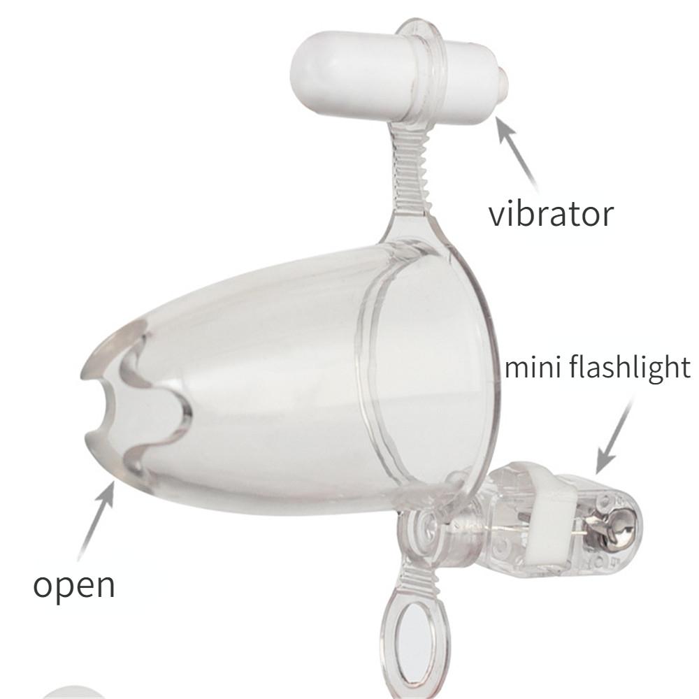 S + M Тематические игрушки Расширение освещения Вагинальное вуайеристическое устройство Вагинальные расширители Зеркало Анальные продукты