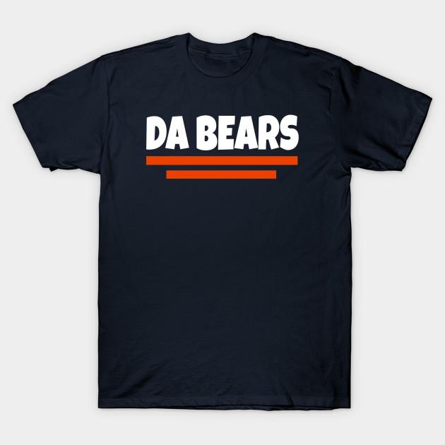 Asian Size Men Black Print T-shirt Bears-Football No-Cut Heat Transfer Print Cotton Tshirt