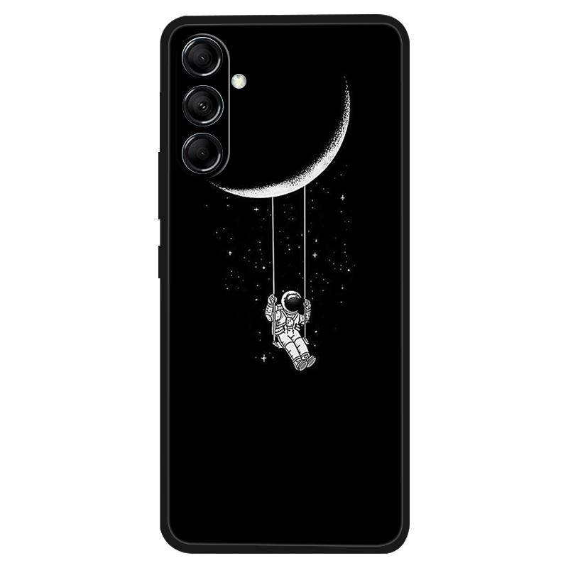 For Samsung A35 Case Silicone Luxury Space Soft Bumper for Samsung Galaxy A35 5G Phone Cover TPU Funda A 35 2024 Fashion Bag