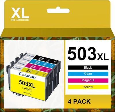 Картриджи для струйных принтеров - LAMPESECOENERGIE - 503XL - Многоцветные - Совместимые - Упаковка из 4 шт.