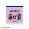Sanrio Netflix MY MELODY & KUROMI KUROMI Квадратный блок для записей Япония НОВЫЙ