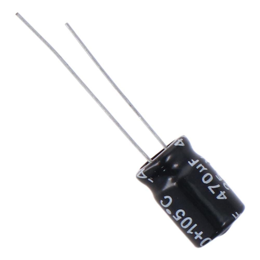 25 В 470 мкФ электролитические конденсаторы алюминиевый поляризованный электролитический конденсатор прочный