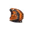 ZEALOT Mud Jumper II Carbon Hybrid Graphic Size Off-Road Helmet, Standard, Orange, S, 55-56cm (MJC0017/S)