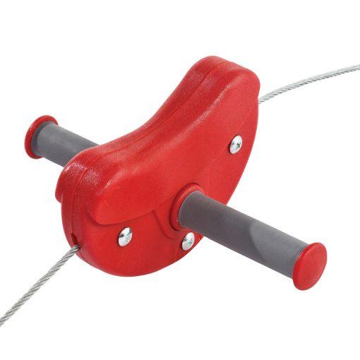 rope slide - red