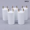 5 Pcs T5 To T8/ T8 To T5 Fluorescent Lamp Adapter T8-T5 Tube Base Adapter G13 To G5 Lamp Base Holder Converter