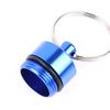 Mini Portable Aluminum Alloy Pill Bottle Cartridge Keychain Outdoor Waterproof Sealed Pill Box