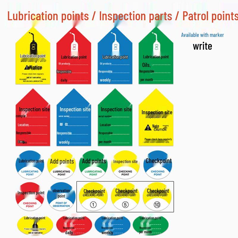 Gu Xin Inspection Point Labels