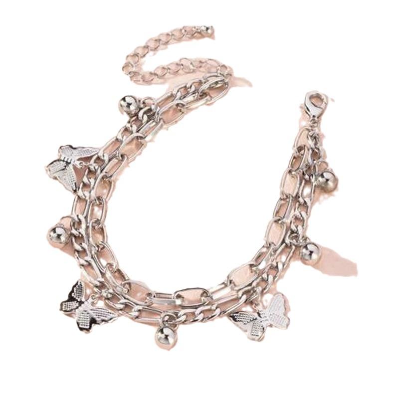 Модный европейско-американский набор браслетов с кисточками в виде бабочек