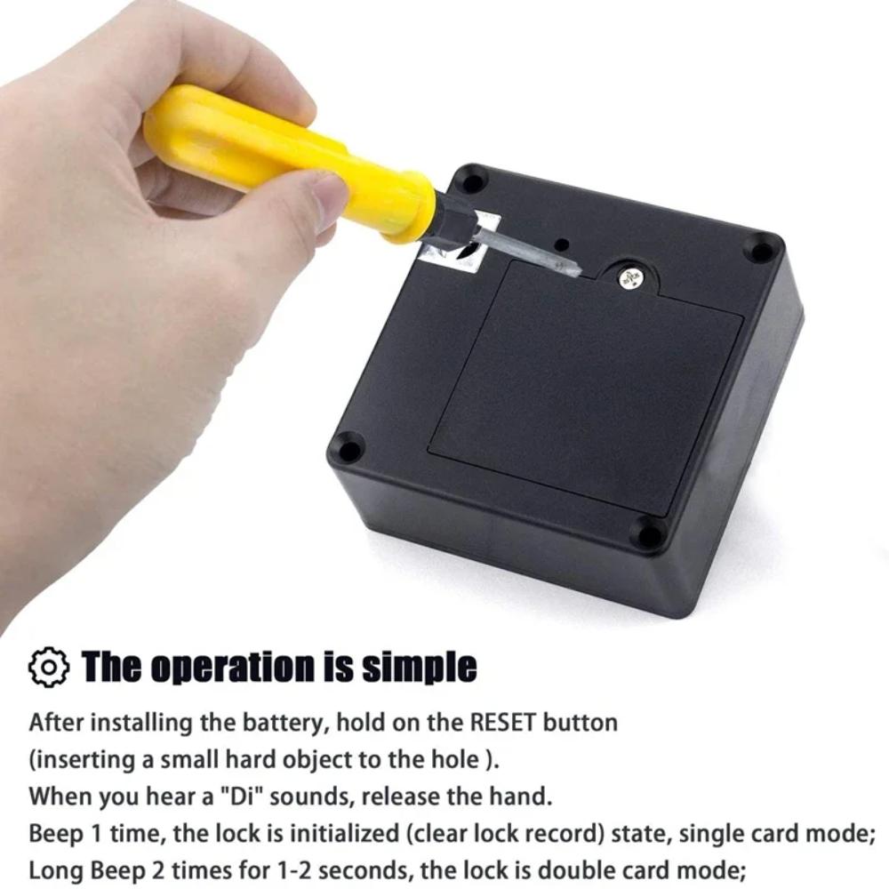 IC card RFID smart lock Electronic Sensor Cabinet Lock DIY Smart Drawer Lock Single Door