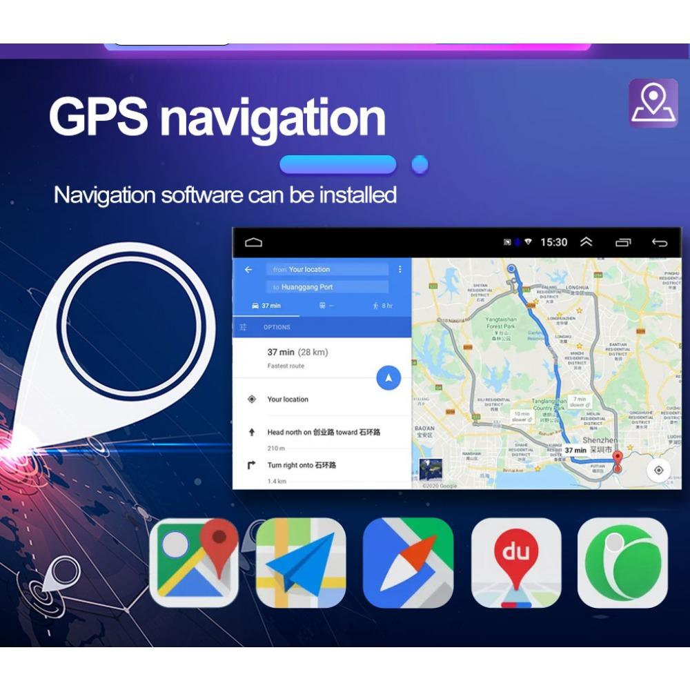 Car Radio Multimedia Player For Ford Focus 2007 Mondeo S-max C MAX Kuga Galaxy Fiesta Transit Fusion 2 Din Android Carplay GPS Autoradio 1+32GB