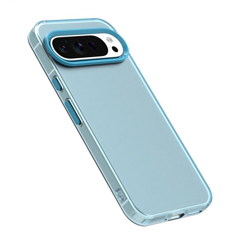 Candy Color Slim Matte Case For Google Pixel 9 Pro XL 8 Pro 8A Lens Protection Shockproof Hybrid TPU Phone Cover