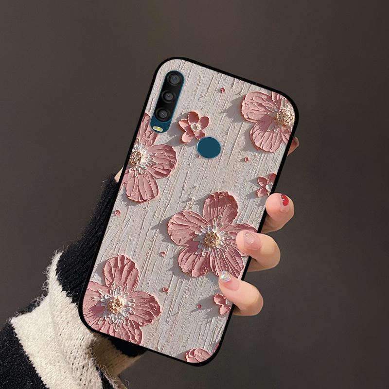 Чехол для телефона Alcatel 1SE 2020 Case 5030F 5030U Силиконовый Мягкий Расписной Милый TPU Coque Для Alcatel 1SE Light Fundas 4087U Capa