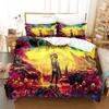 The Outer Worlds Bedding Set Single Twin Full Queen King Size Bed Set Adult Kid Bedroom Duvetcover Sets Anime Parure de lit Bed