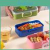 Детский ланч-бокс Bento 700 мл, герметичный контейнер для закусок, с мультяшным дизайном, без BPA, удобный для переноски, контейнер для приготовления еды для детей, для школы и приключений на природе