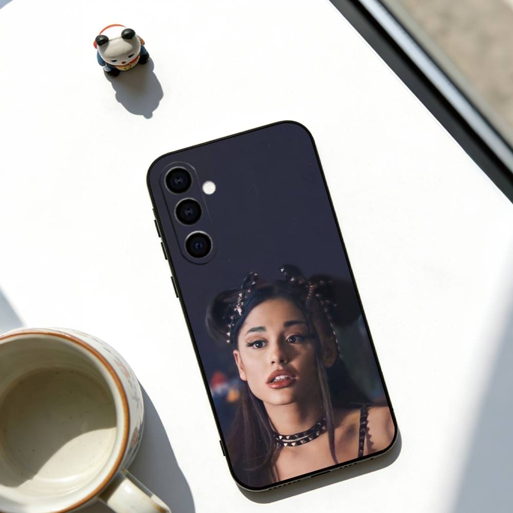 Чехол для телефона с изображением певицы Ayliva для Samsung Galaxy A73, A72, A71, A70, A53, A52, A51, Мягкий черный чехол