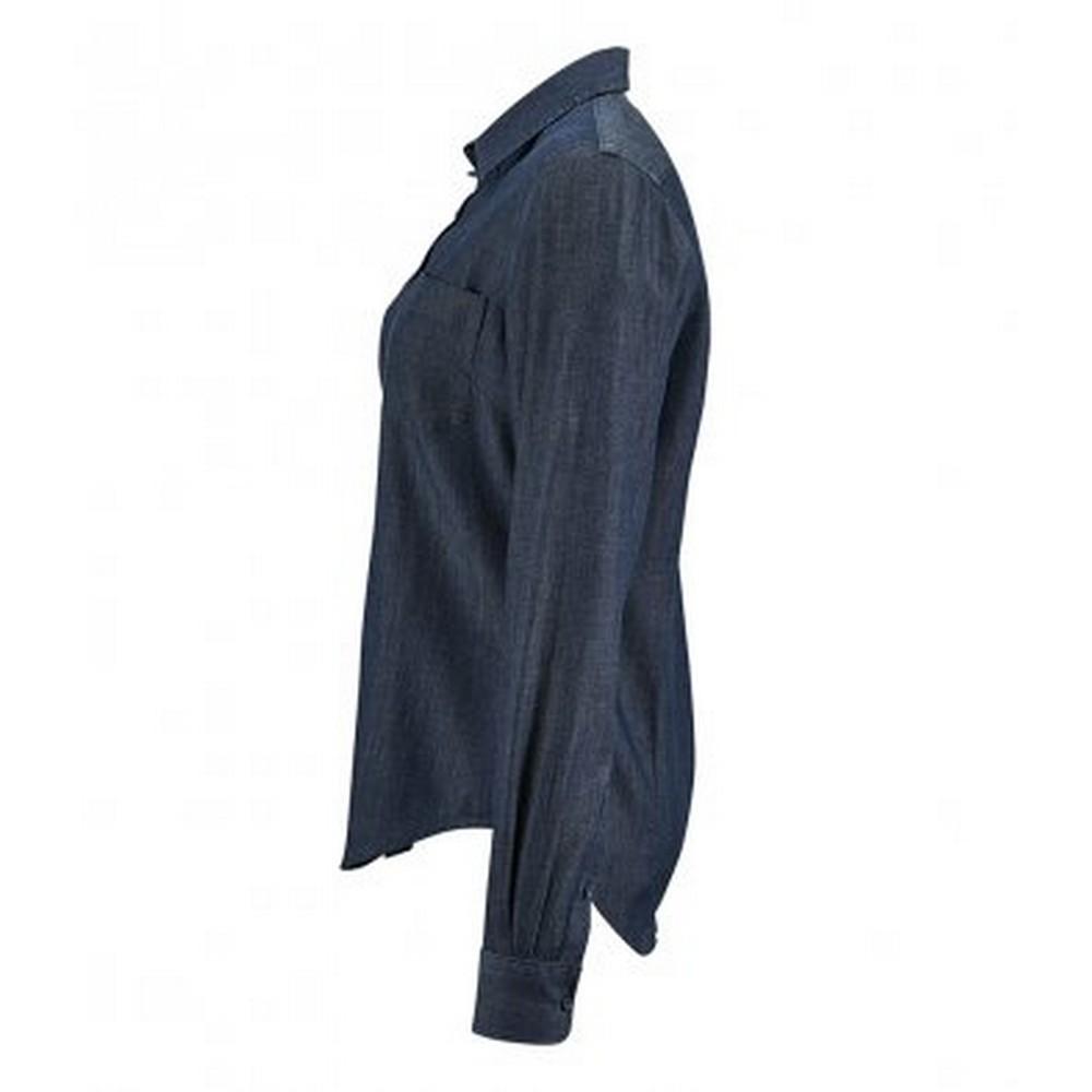 SOLS Женская/женская джинсовая рубашка Barry с длинными рукавами