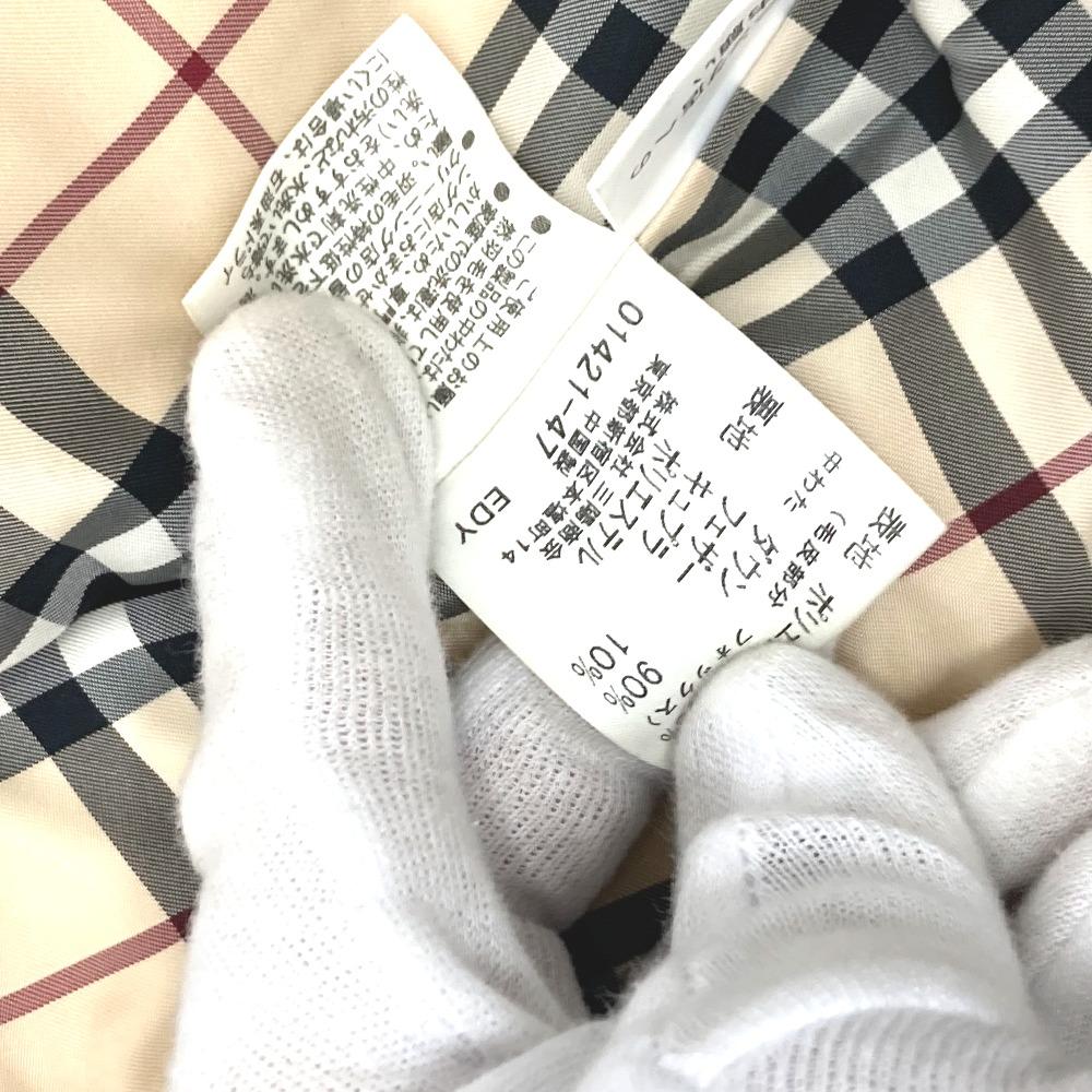 Burberry Лондонский капюшон мех Пуховый жилет Нейлон Черный/Серебряная фурнитура