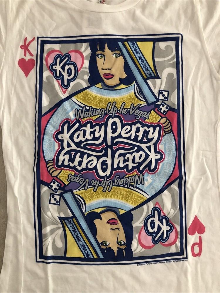 Rare Katy Perry Cotton White Shirt Unisex Concert S to 5XL EL753 Unisex T-Shirt