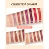 QIBEST Rotating Dual Tip Lipstick Lip Liner Matte Nourishing Matte Non-Fading Non-Stick Single Lipstick Makeup